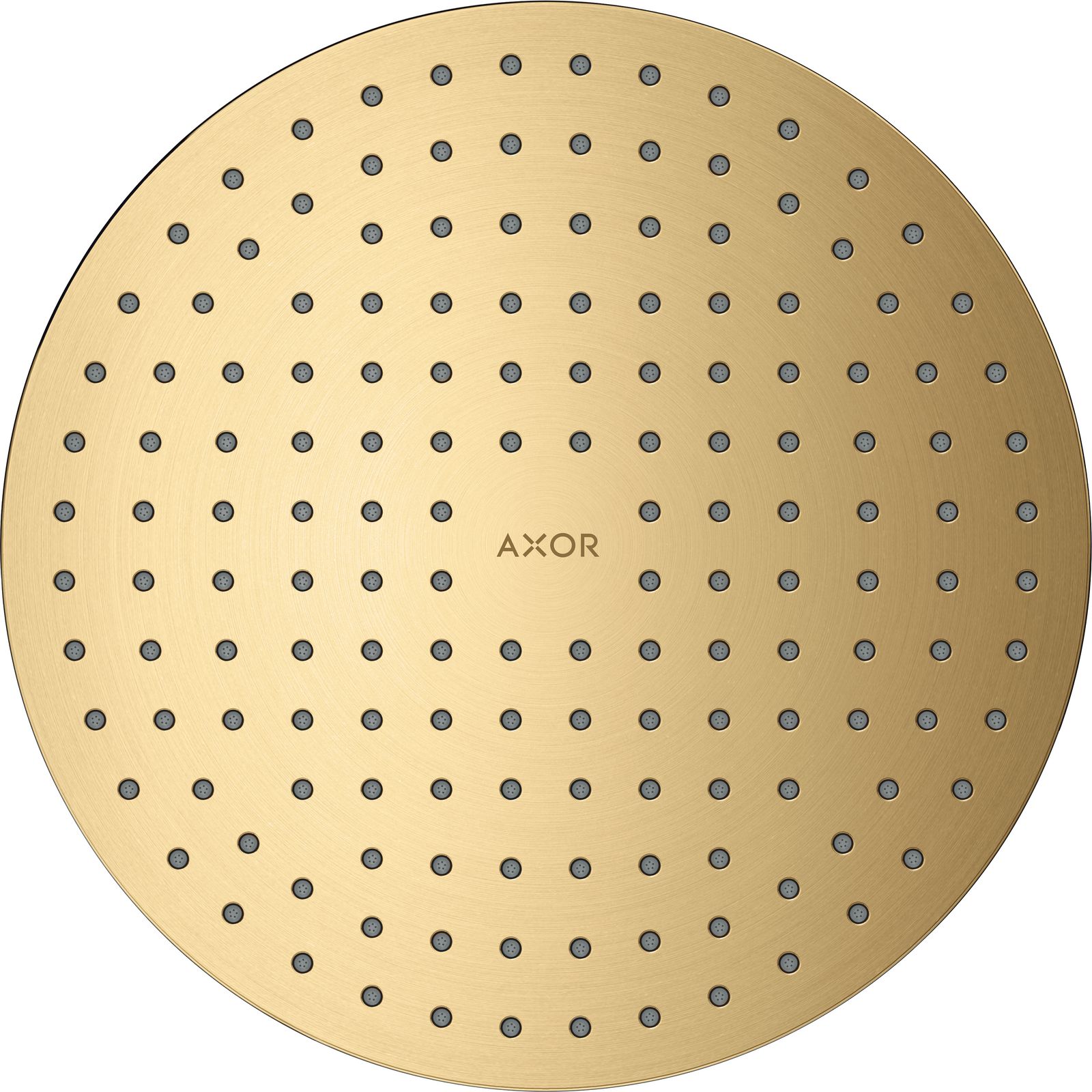 hansgrohe Kopfbrause 250 1jet Axor Decke, UP-Installation, brushed gold optic