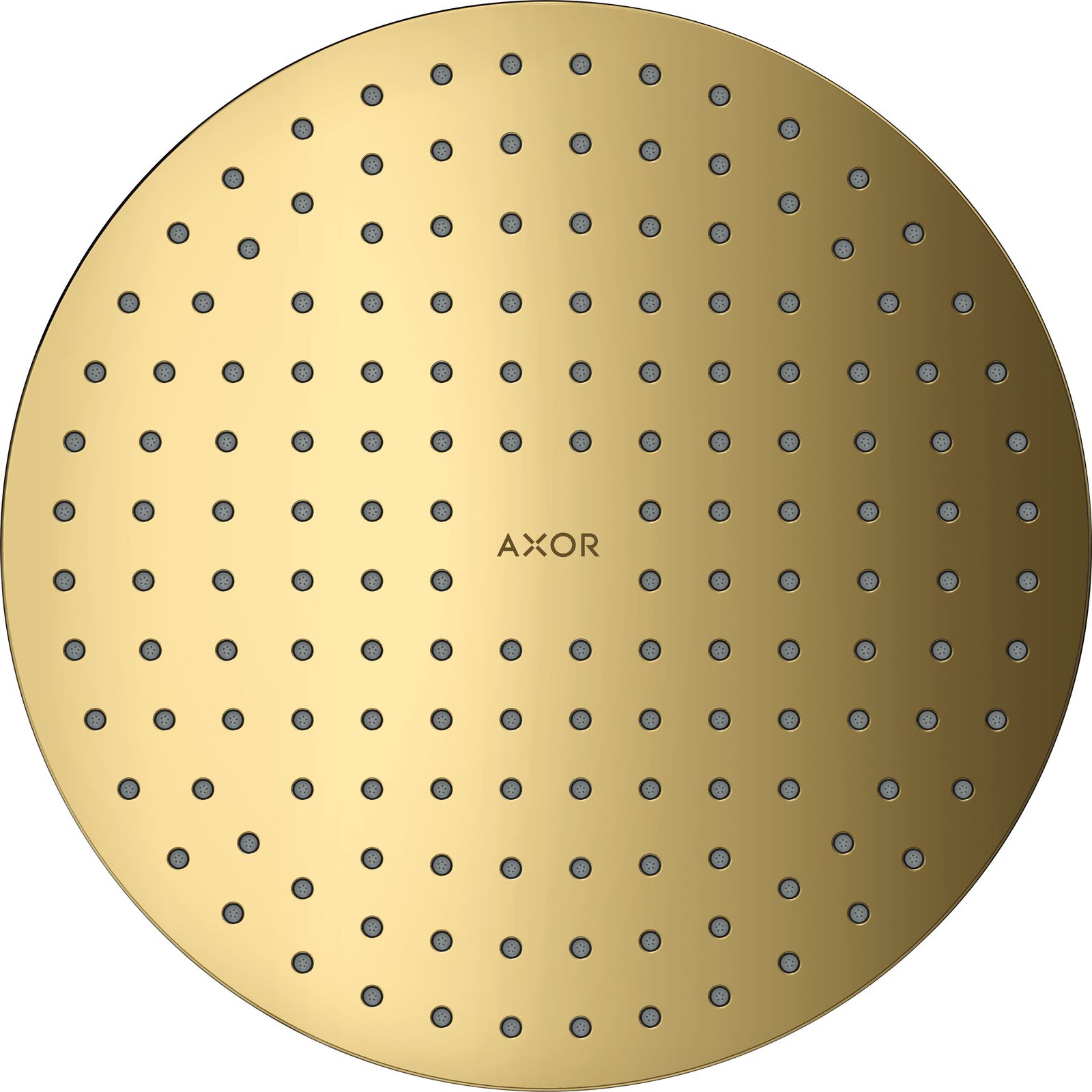 hansgrohe Kopfbrause 250 2jet Axor Decke, UP-Installation, polished gold optic