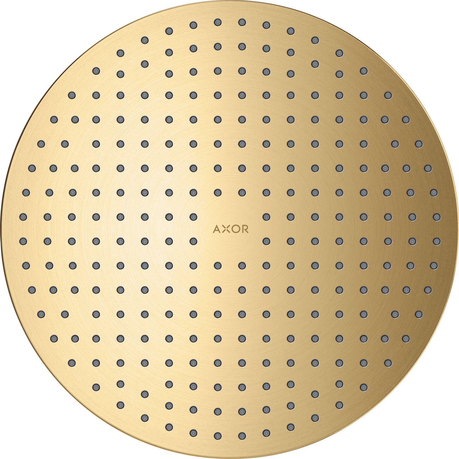 hansgrohe Kopfbrause 300 1jet Axor Decke, UP-Installation, brushed gold optic