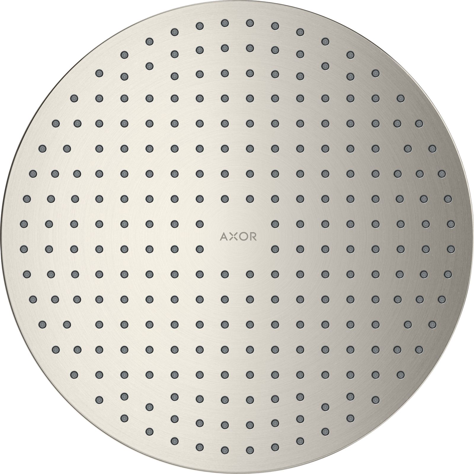 hansgrohe Kopfbrause 300 2jet Axor Decke, UP-Installation, Edelstahl-Optik