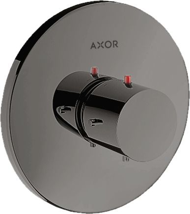 hansgrohe Fertigmontageset Axor Starck UP-Thermostat, polished black chrome