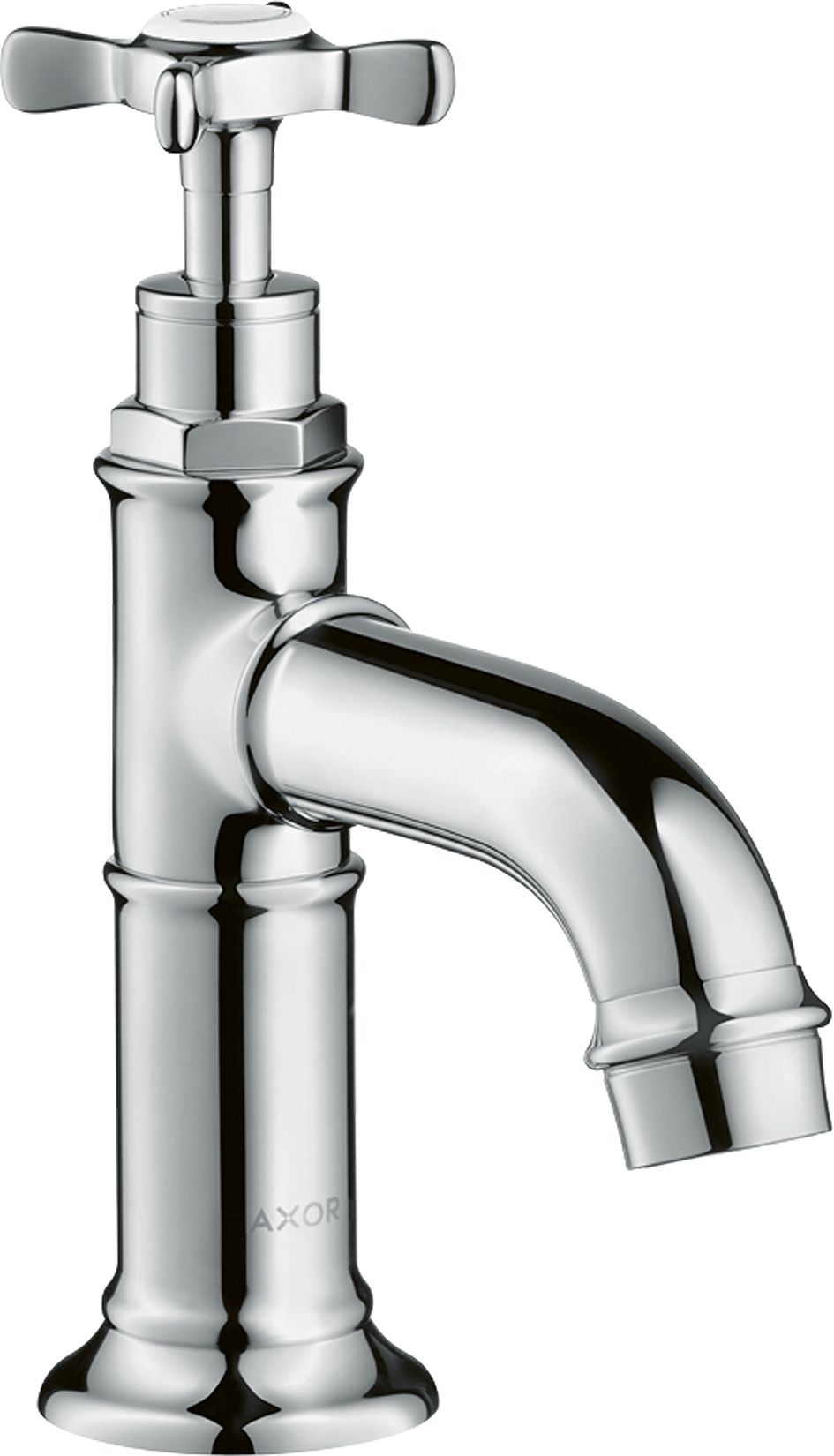 hansgrohe Standventil 50 Axor Montreux Ausladung 104mm, mit Kreuzgriff, ohne Ablaufgarnitur, chrom