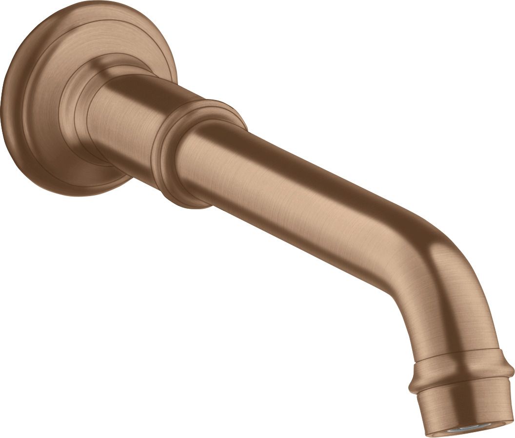 hansgrohe Wanneneinlauf Axor Montreux Ausladung 166-220mm, brushed red gold
