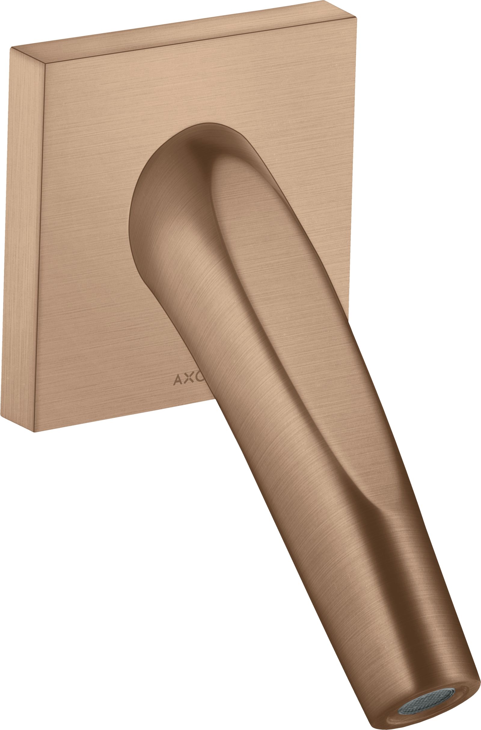 hansgrohe Wanneneinlauf Axor Starck Organic Ausladung 160mm, brushed red gold