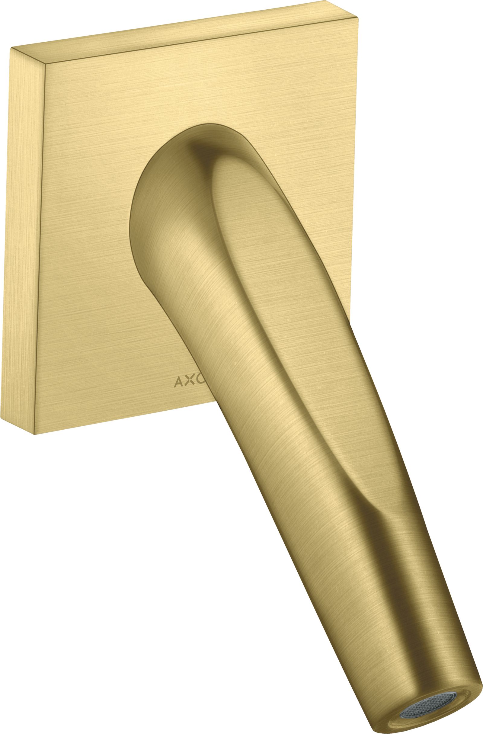 hansgrohe Wanneneinlauf Axor Starck Organic Ausladung 160mm, brushed brass