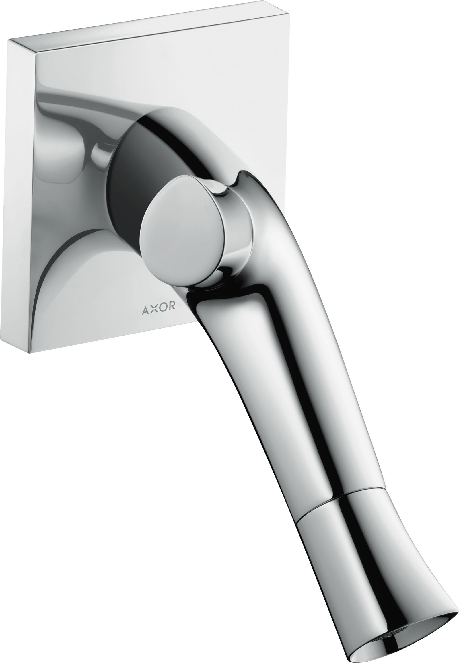 hansgrohe Fertigmontageset Axor Starck Organic UP-2-Griff-Waschtisch-Armatur, Auslauf 187mm, chrom