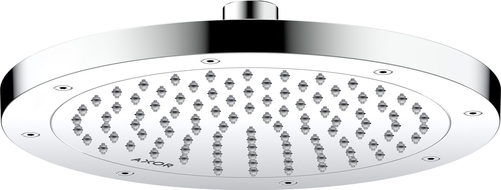hansgrohe Kopfbrause EcoSmart plus Axor Decken- oder Wandmontage, 245mm, 1jet, chrom