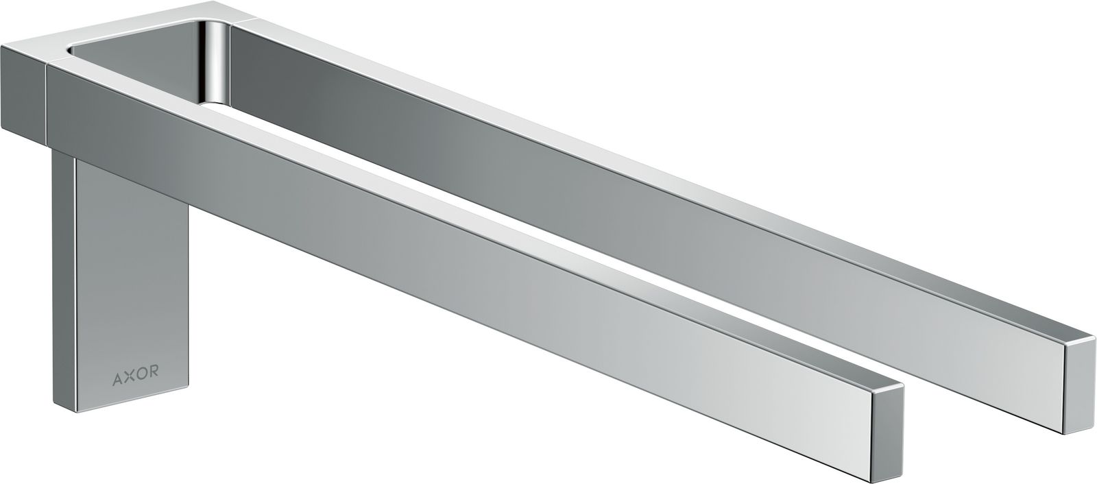 hansgrohe Handtuchhalter Axor Universal Rectangular 380mm, zweiarmig, feststehend, chrom