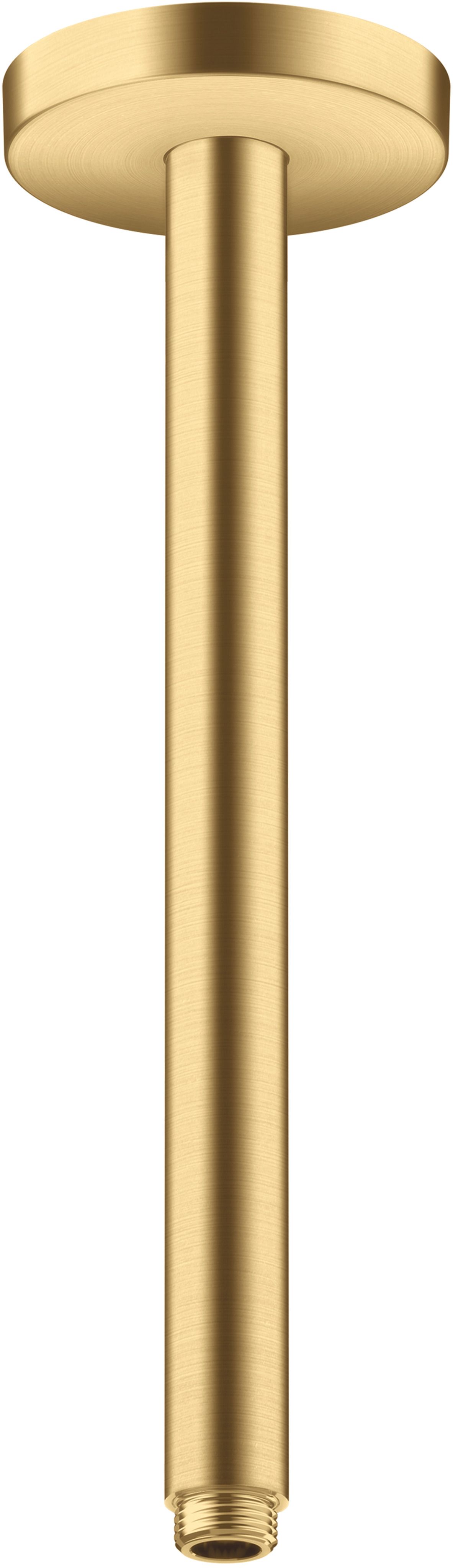 hansgrohe Deckenanschluss Axor 300mm, rund, brushed gold optic