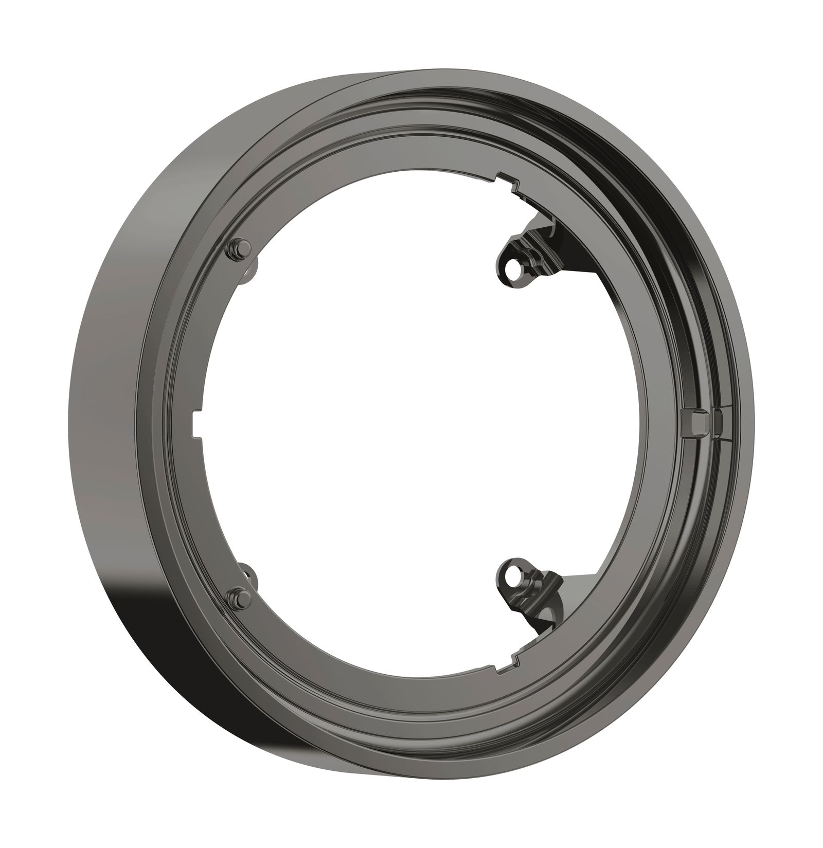 hansgrohe Verlängerungsrosette AXOR iBox universal 2 22mm, rund, polished black chrome