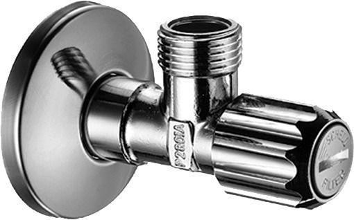 hansgrohe Eckventil mit Feinfilter, Abgang G 3/8, chrom