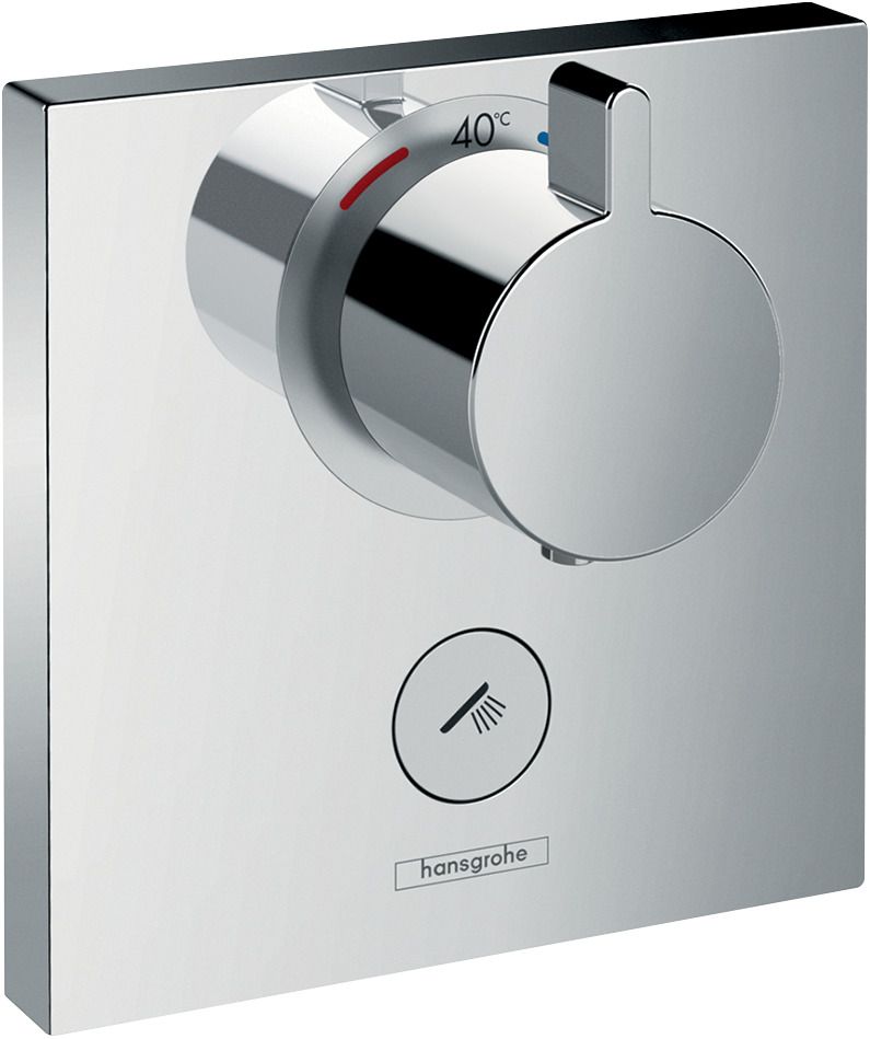 hansgrohe Fertigmontageset ShowerSelect Highflow UP-Thermostat, 1 Verbraucher, ein zusätzlicher Abgang, chrom