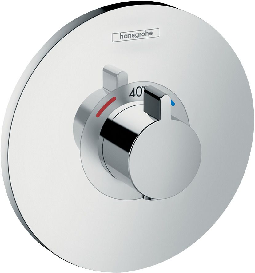 hansgrohe Fertigmontageset Ecostat S UP-Thermostat, chrom