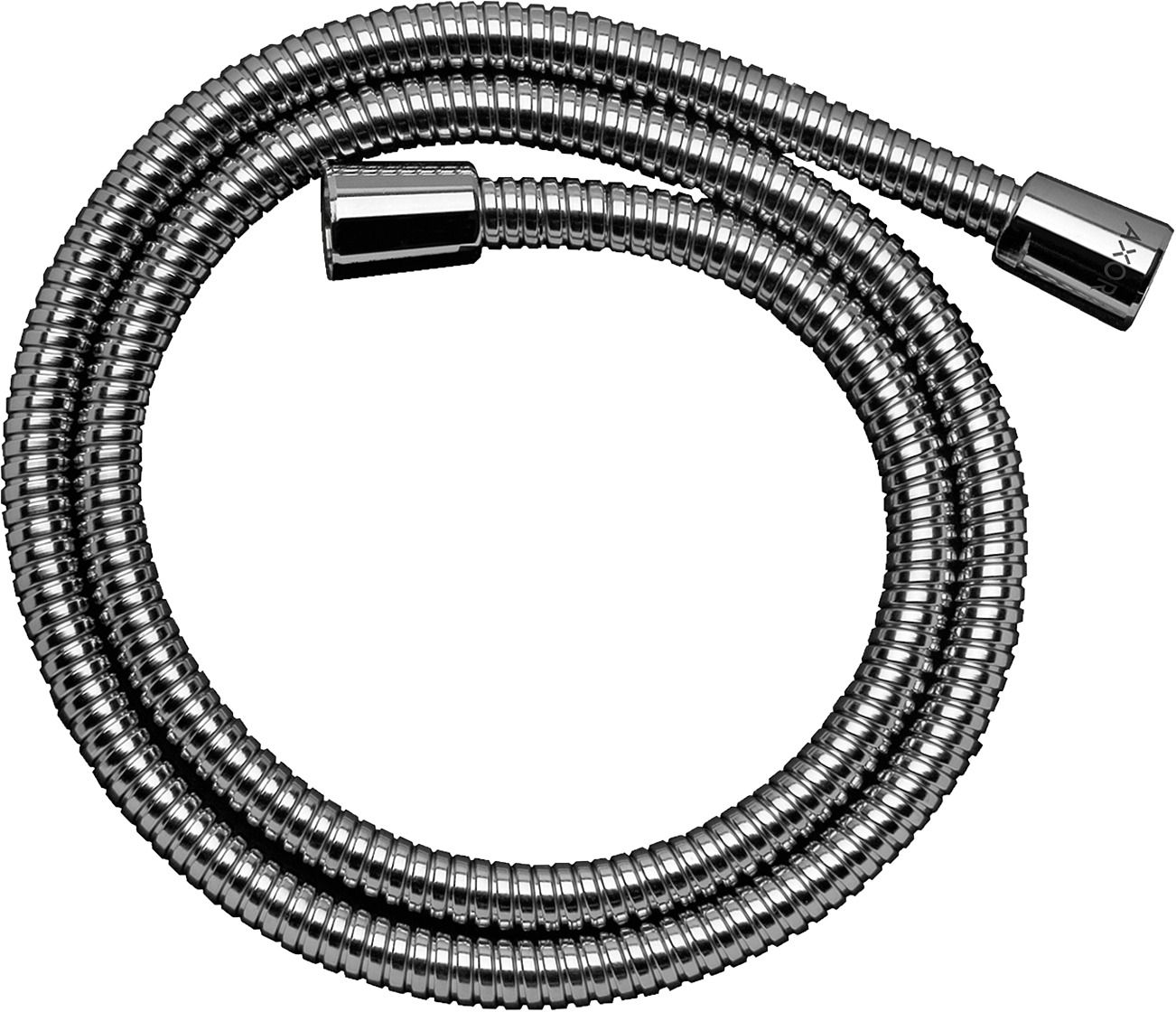 hansgrohe Metallbrauseschlauch Axor 2000 mm, Edelstahl-Optik