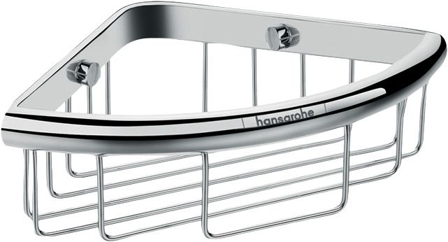 hansgrohe Seifenkorb Logis Universal Wandmontage, Metall, chrom