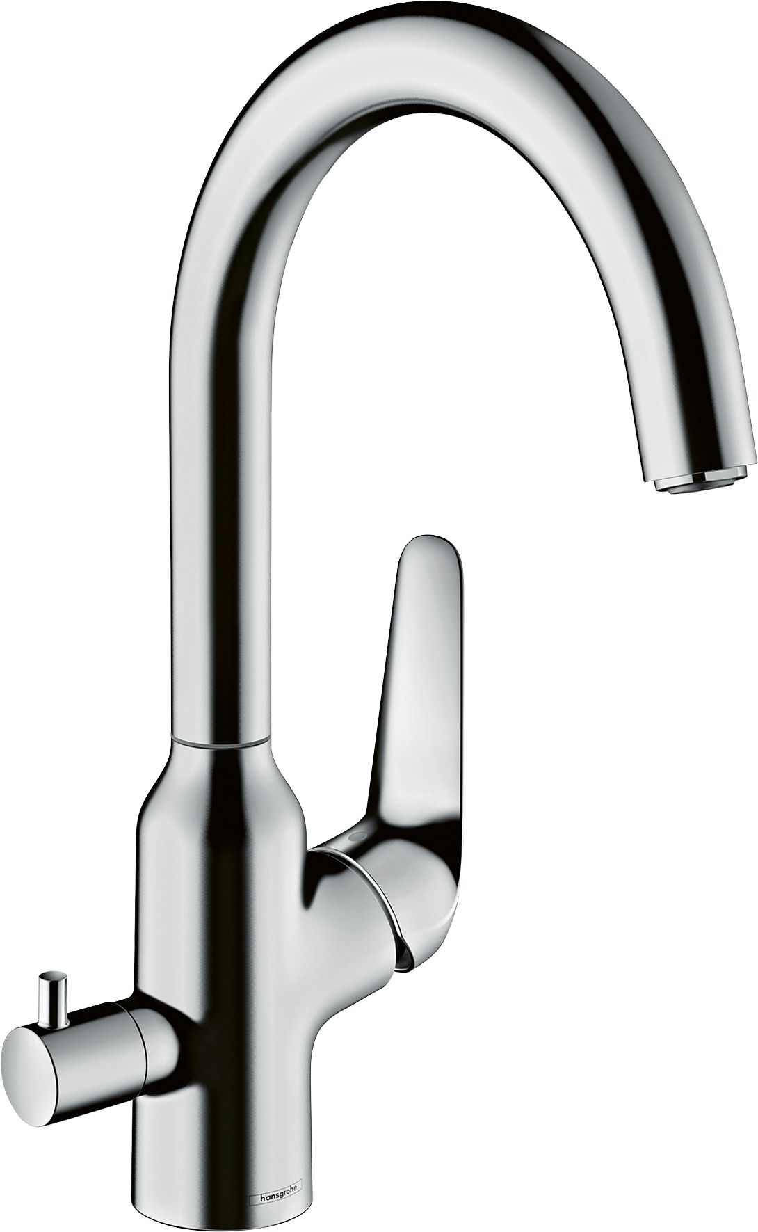 hansgrohe Spültisch-Einhebelmischer 220 Focus M42 Geräteabsperrventil, 1jet, chrom