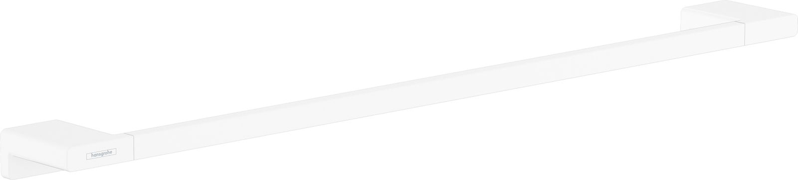hansgrohe Badetuchhalter AddStoris Länge 648mm, Wandmontage, Metall, mattweiß