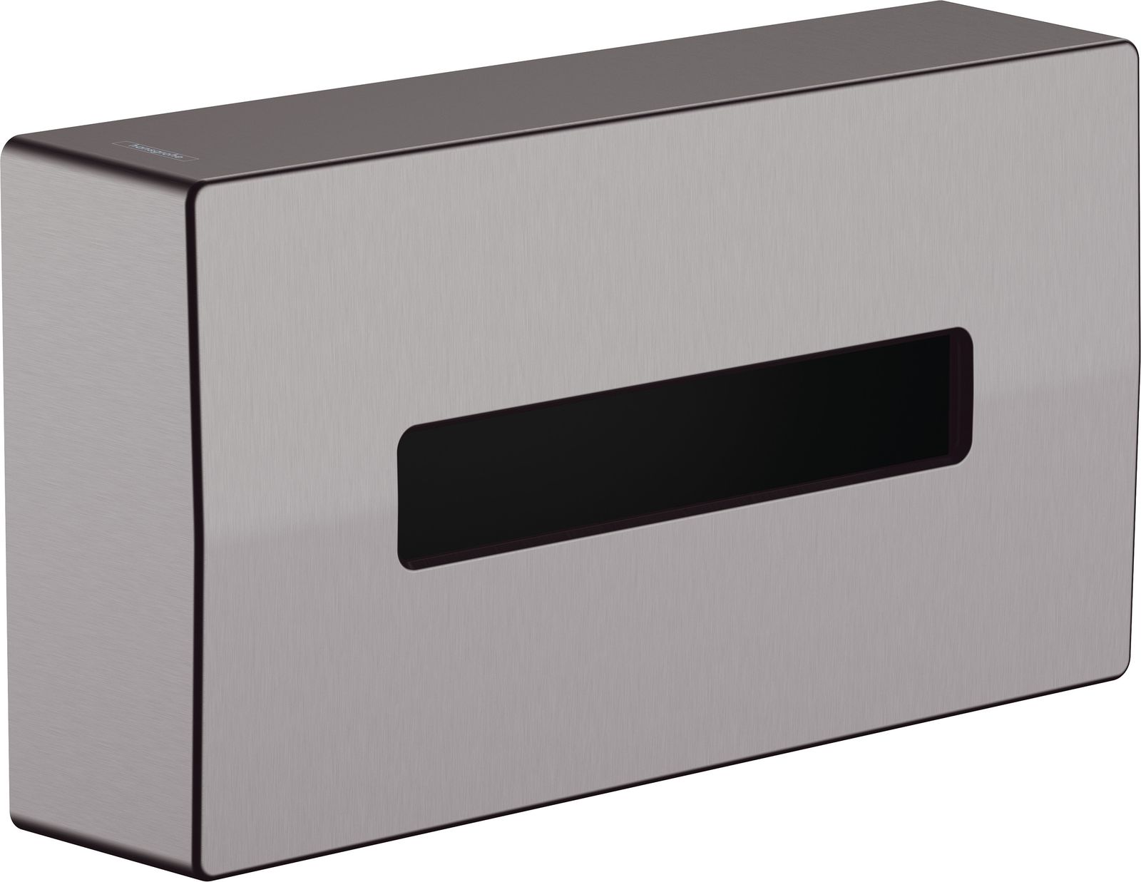 hansgrohe Kosmetiktuchbox AddStoris 265x145mm, Wandmontage, brushed black chrome