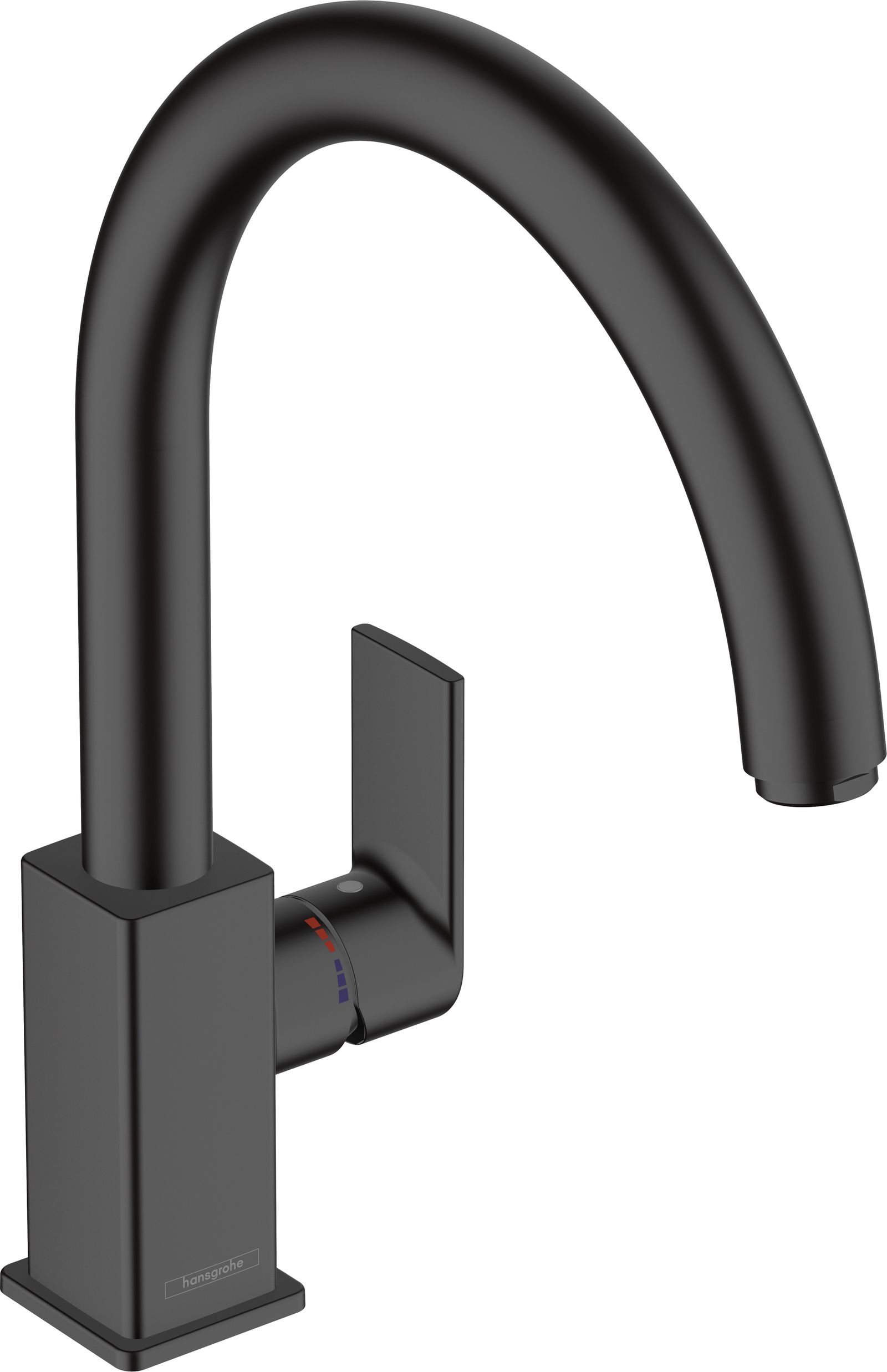 hansgrohe Spültisch-Einhebelmischer 210 Vernis Shape M35 1jet, mattschwarz