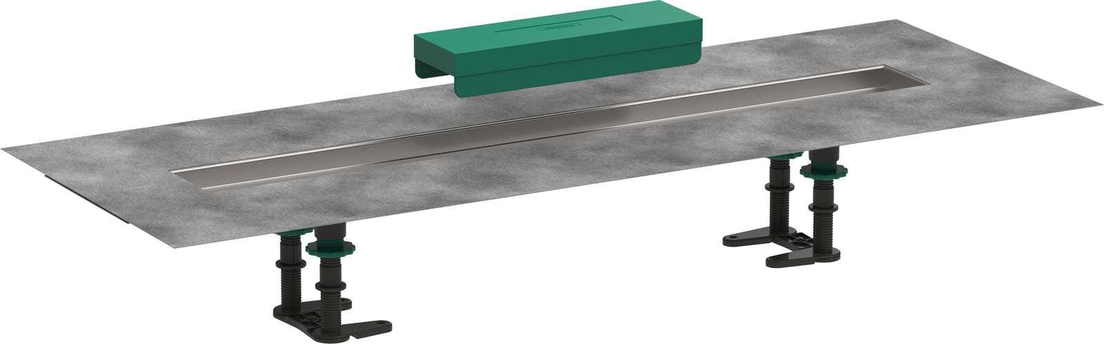 hansgrohe uBox universal Installationsset 700 mm, für Duschrinnen Fertigsets