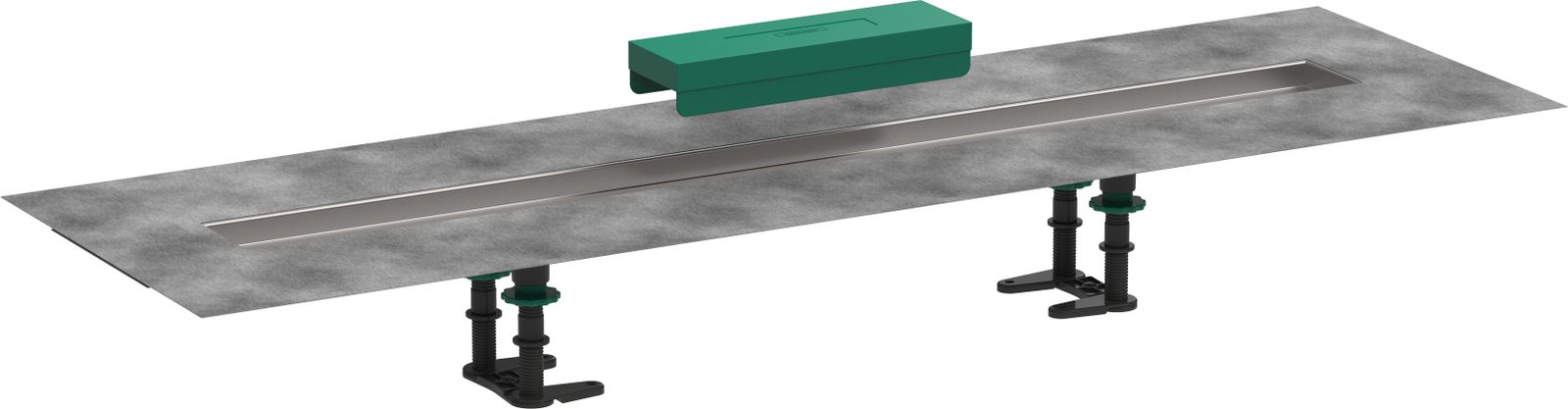 hansgrohe uBox universal Installationsset 900 mm, für Duschrinnen Fertigsets