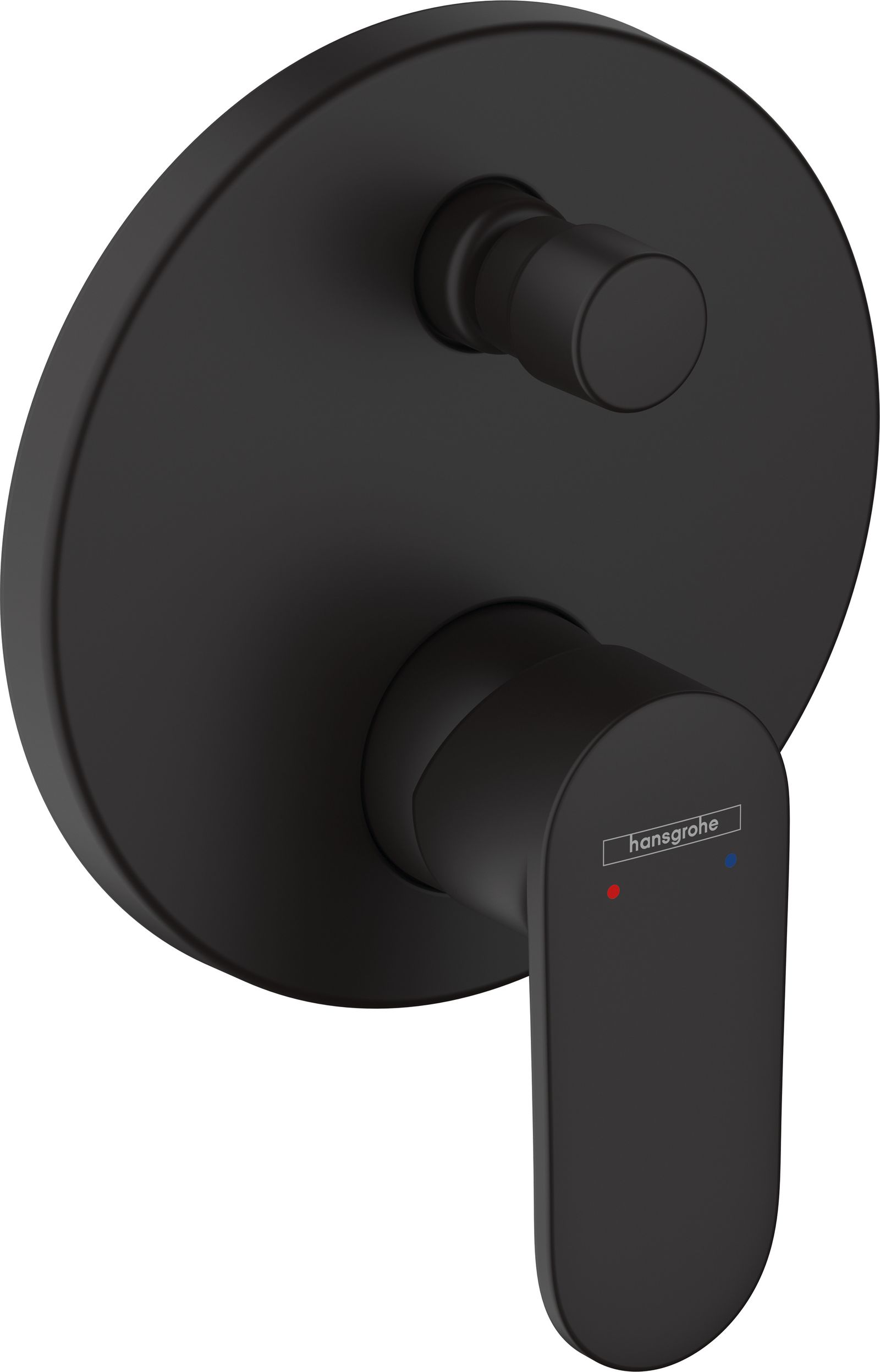 hansgrohe Fertigmontageset Vernis Blend UP-Wannen-Einhebelmischer, mattschwarz