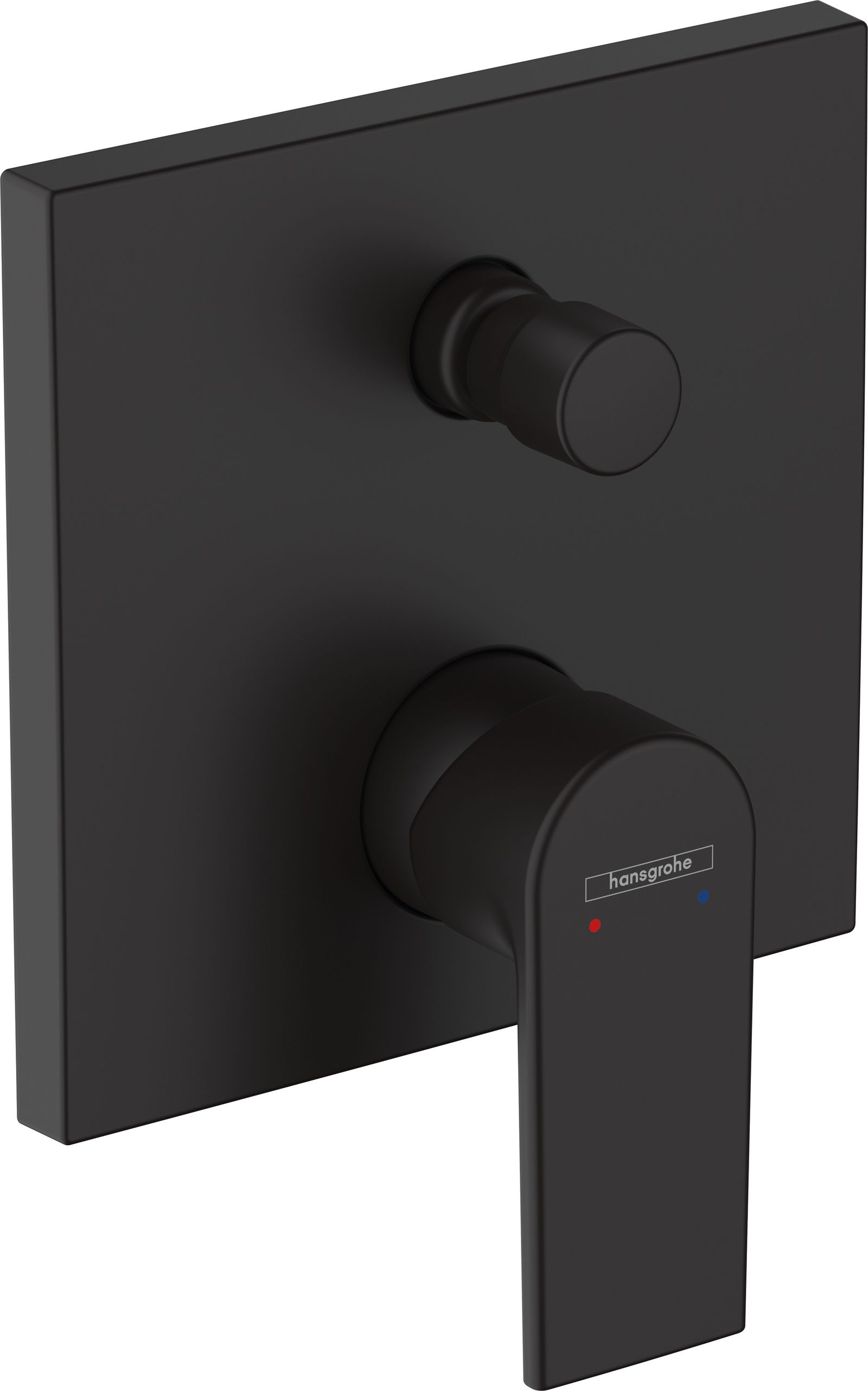 hansgrohe Fertigmontageset Vernis Shape UP-Wannen-Einhebelmischer, mattschwarz