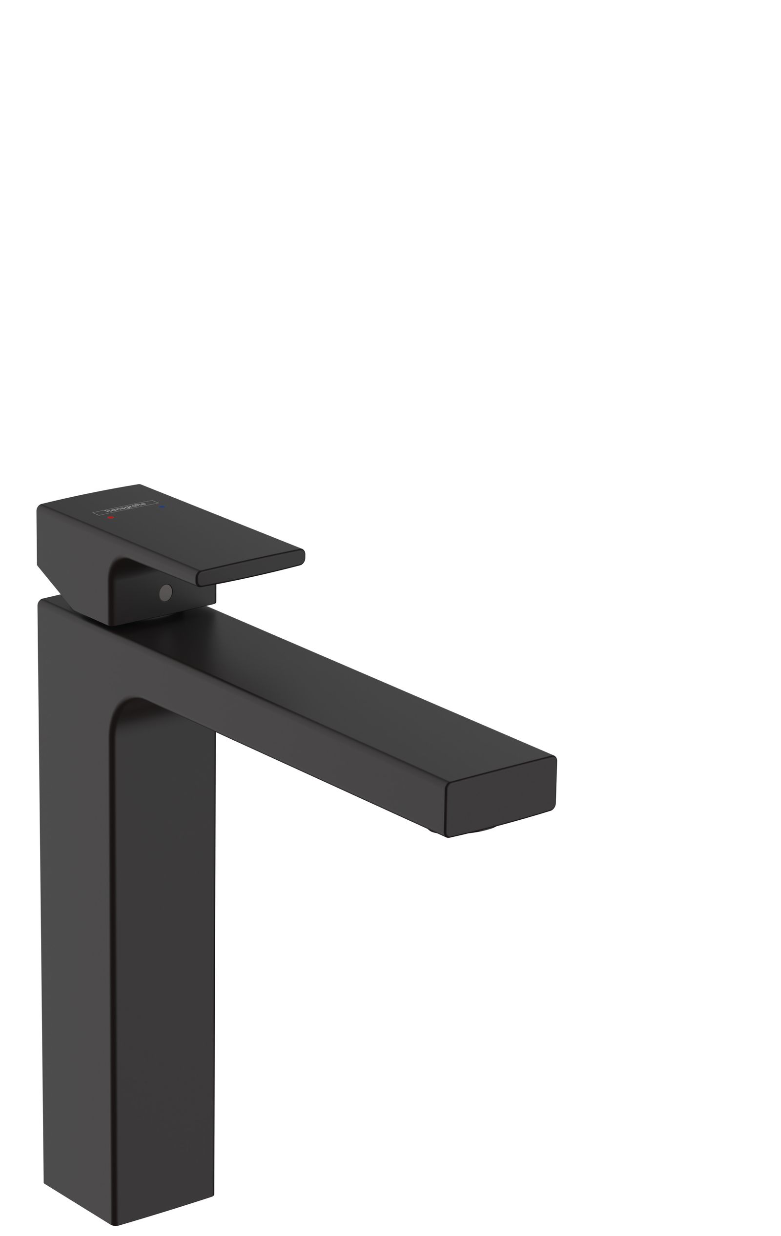 hansgrohe Waschtisch-Einhebelmischer 190 Vernis Shape mit Zugstangen-Ablaufgarnitur, mattschwarz