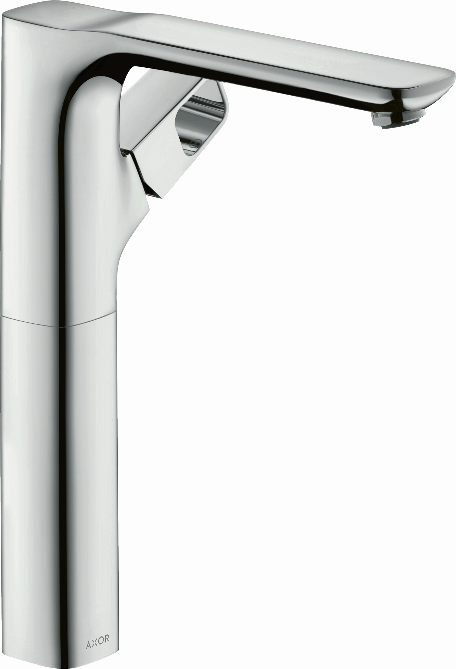 hansgrohe Waschtisch-Einhebelmischer 280 Axor Urquiola Ausladung 198mm, unverschließbare Ablaufgarnitur, brushed red gold