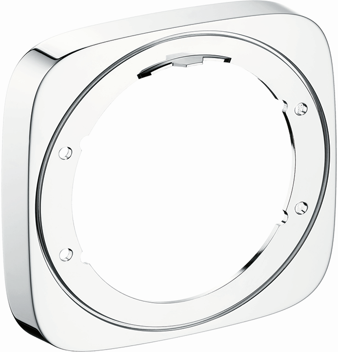 hansgrohe Verlängerungsrosette PuraVida d= 157mm, Verlängerungsmaß 22mm, chrom