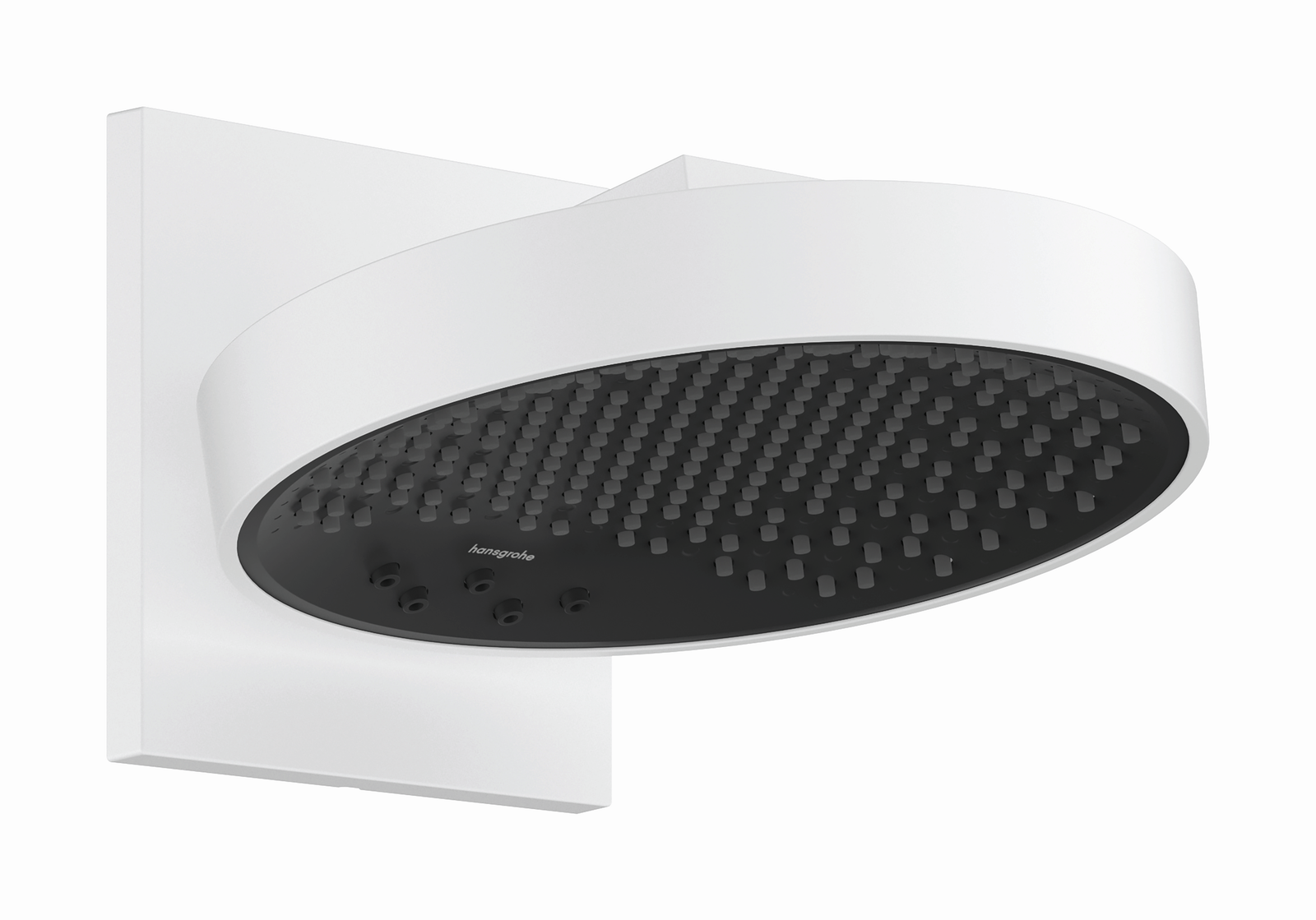 hansgrohe Kopfbrause Rainfinity 250 Ausladung: 273mm, 3jet, mit Wandanschluss, mattweiß