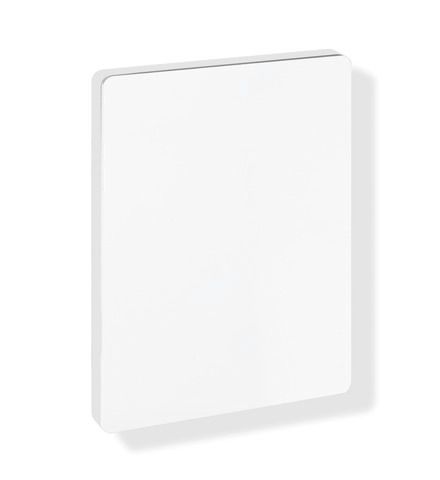 HEWI Abdeckung System 800 K White Edition reinweiß, für Wandplatte, Kunststoff