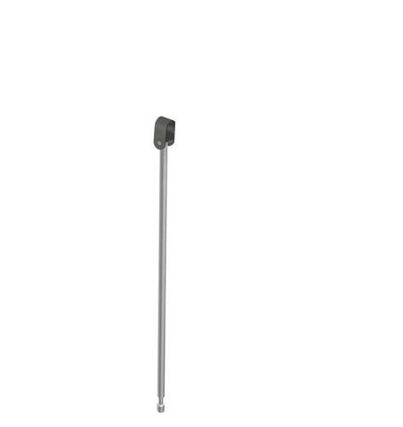 HEWI Bodenstütze 801 607mm, koralle