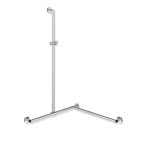 HEWI Duschhandlauf System 900 1250 x 765 x 965 mm, Ausführung rechts