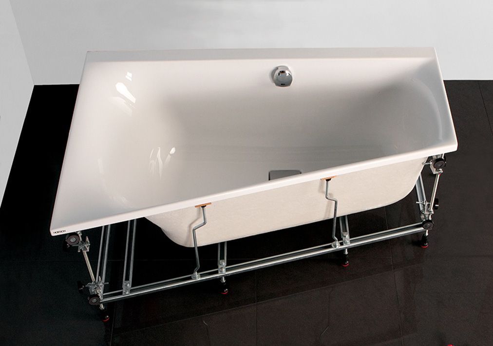 Hoesch Spezial-Untergestell Sechseck, 170 x 80 cm, für Badewanne