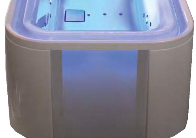 Hoesch LED-Rinnenbeleuchtung mit automatischem Farblichtwechsler