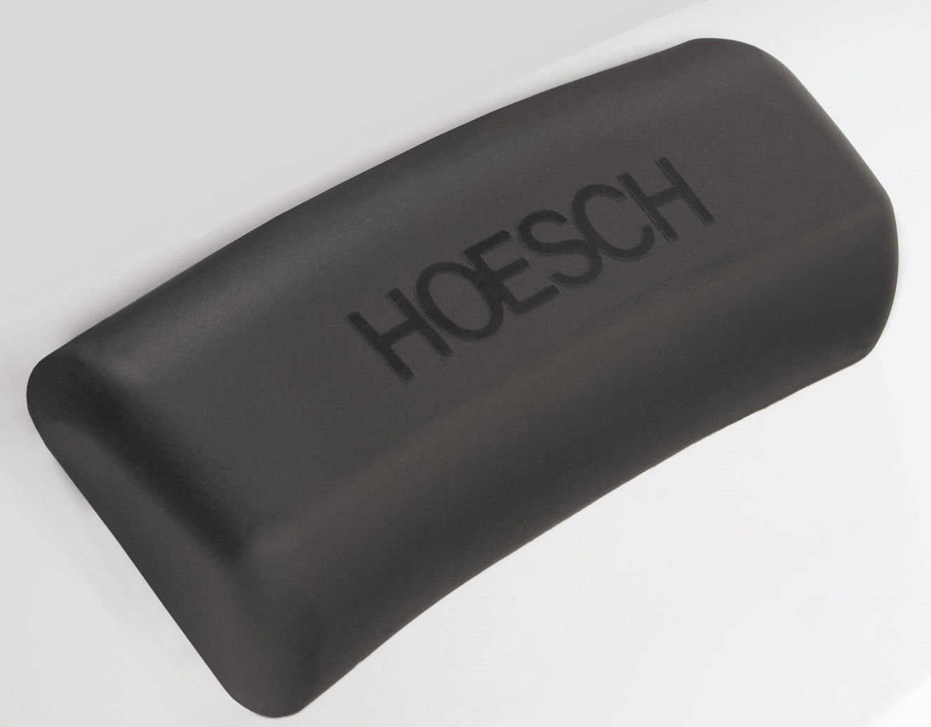 Hoesch Nackenkissen schwarz, Gel, für Bade-/Whirlwannen
