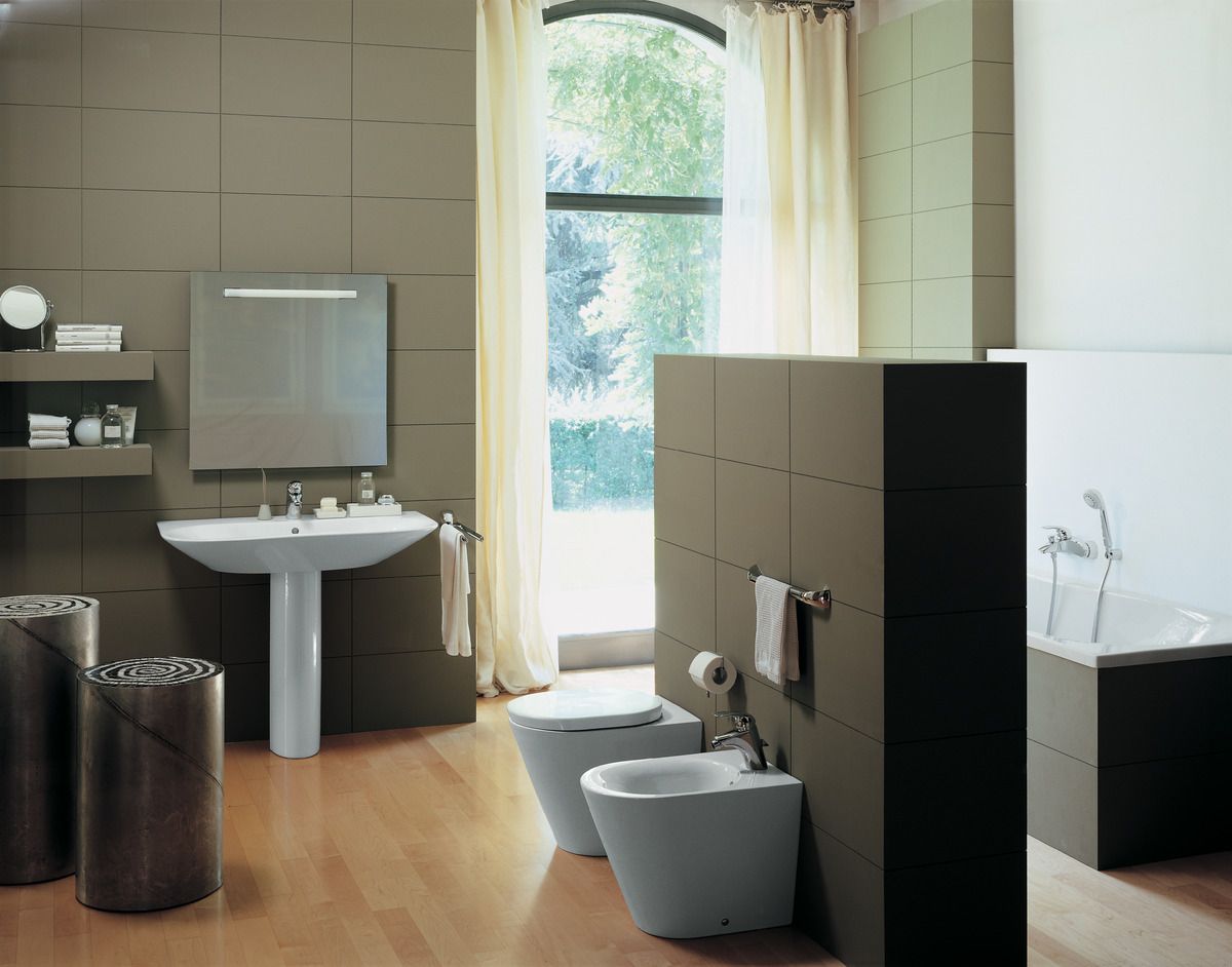 Ideal-Standard WC-Sitz Tonic mit Sitzpuffer und Scharniersatz, Softclosing