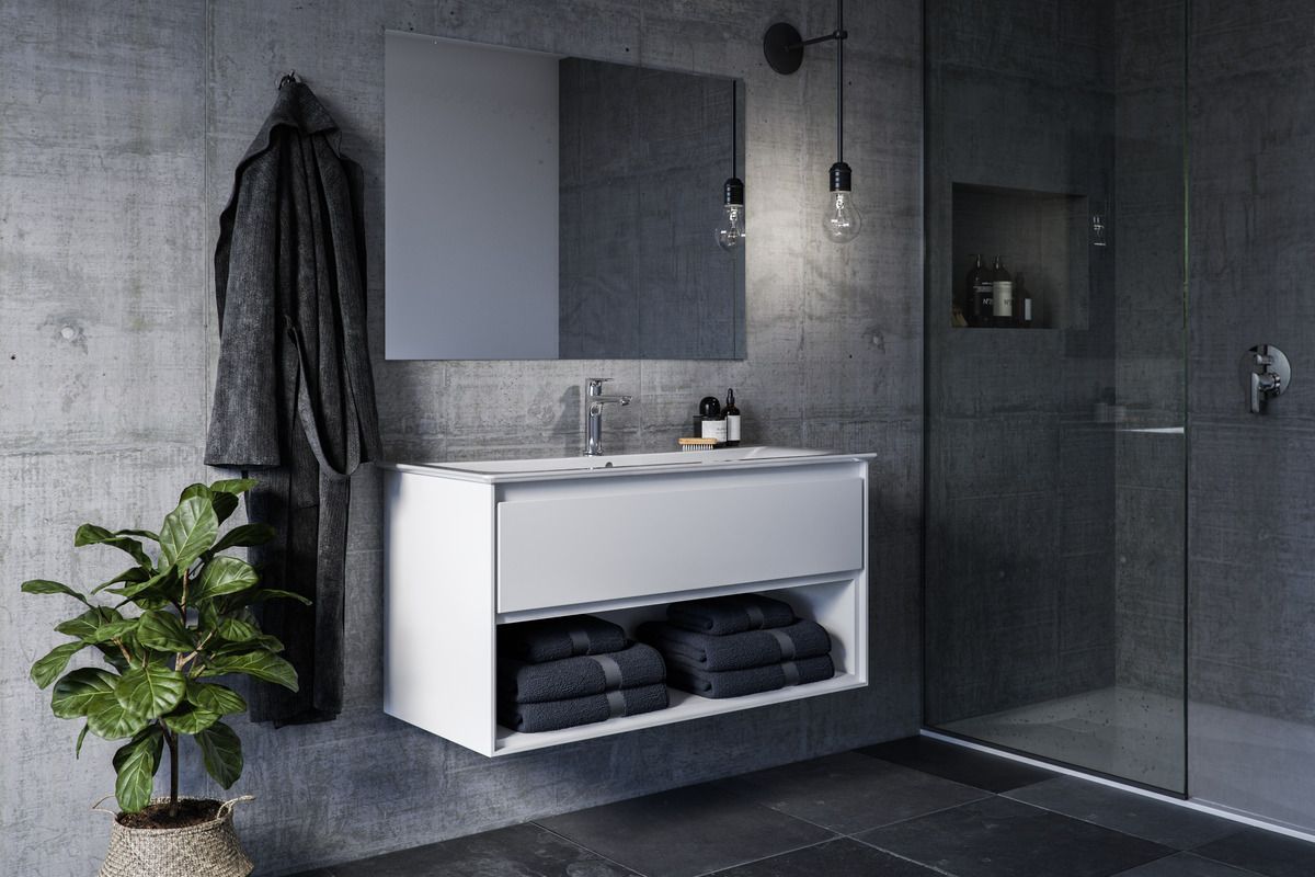 Ideal-Standard Fertigmontageset Connect Air für UP-Wannen-Einhebelmischer, verchromt