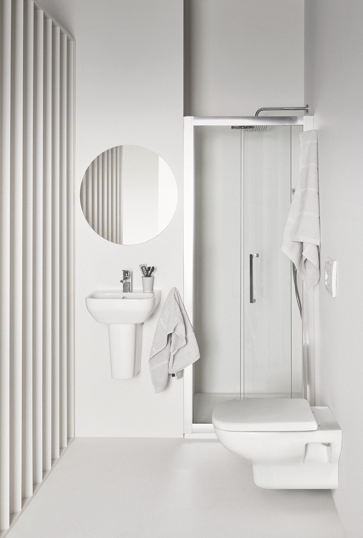 Ideal-Standard Wand-WC i.life A 35,5x54x33,5cm, ohne Spülrand, weiß