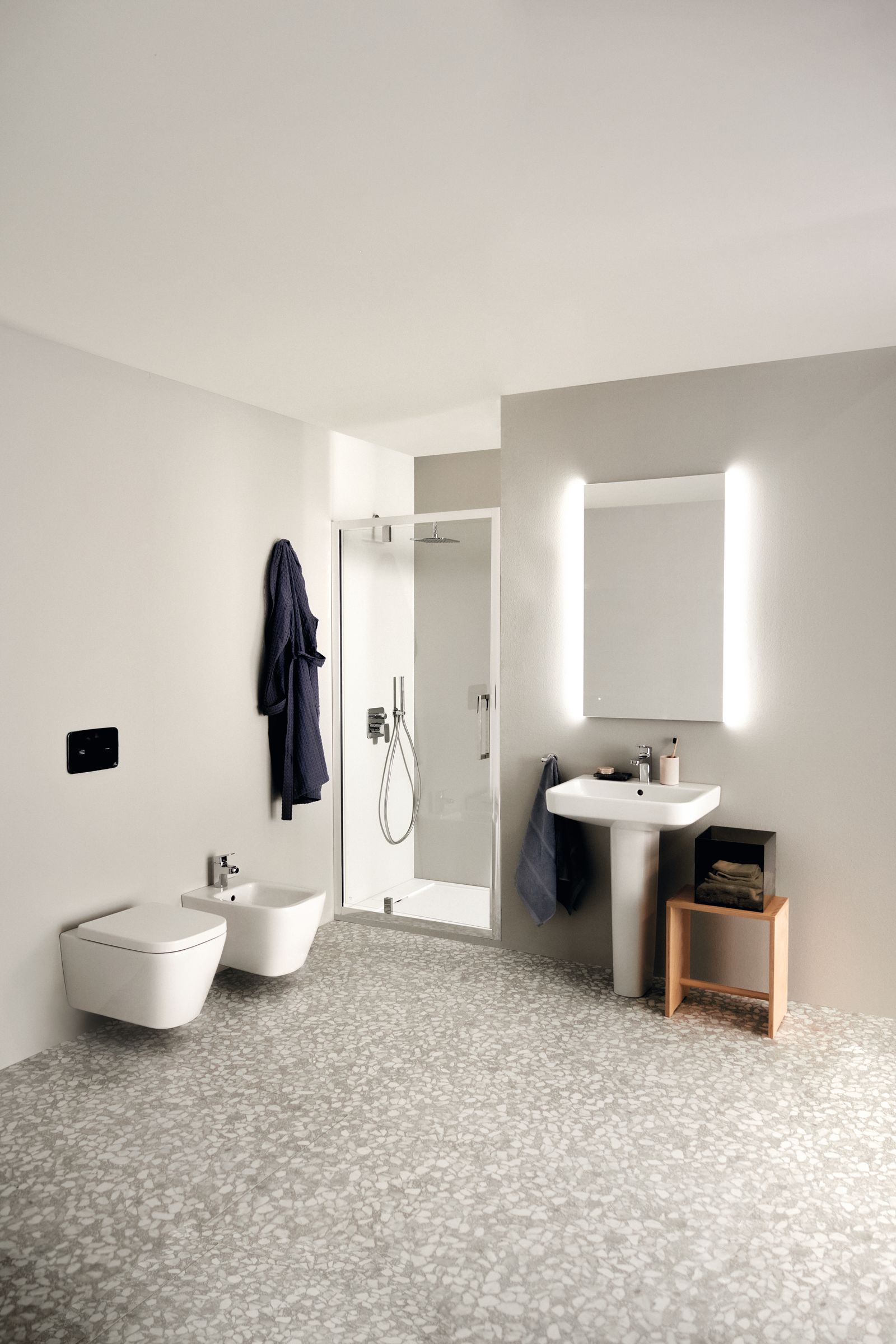 Ideal-Standard WC-Sitz i.life B Wrapover, Softclosing, weiß