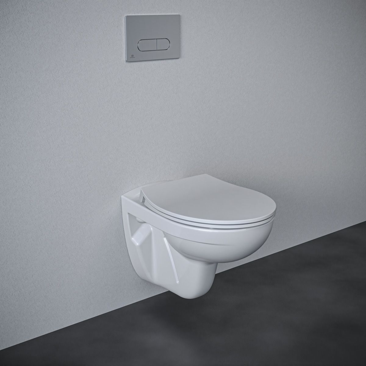 Ideal-Standard WC-Sitz Tirso Sandwich 36,5x42,5x5cm, Softclose, weiß