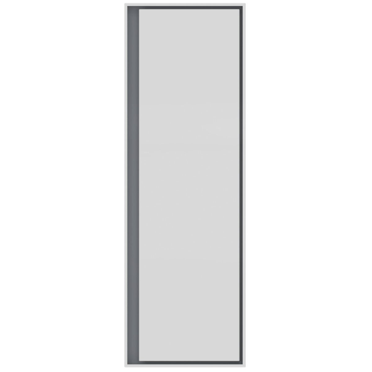 Ideal-Standard Halbhochschrank Connect Air 40x30x120cm, weiß glänzend/hellgrau matt