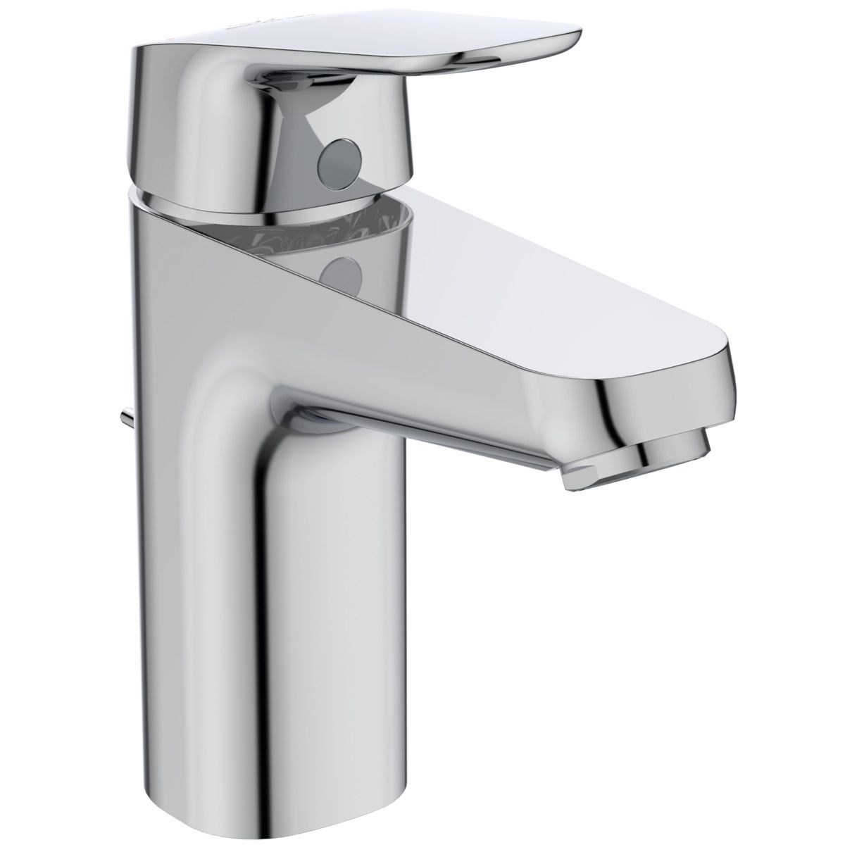 Ideal-Standard Waschtisch-Einhebelmischer CeraFlex Grande mit Ablaufgarnitur, Ausladung 110mm, chrom