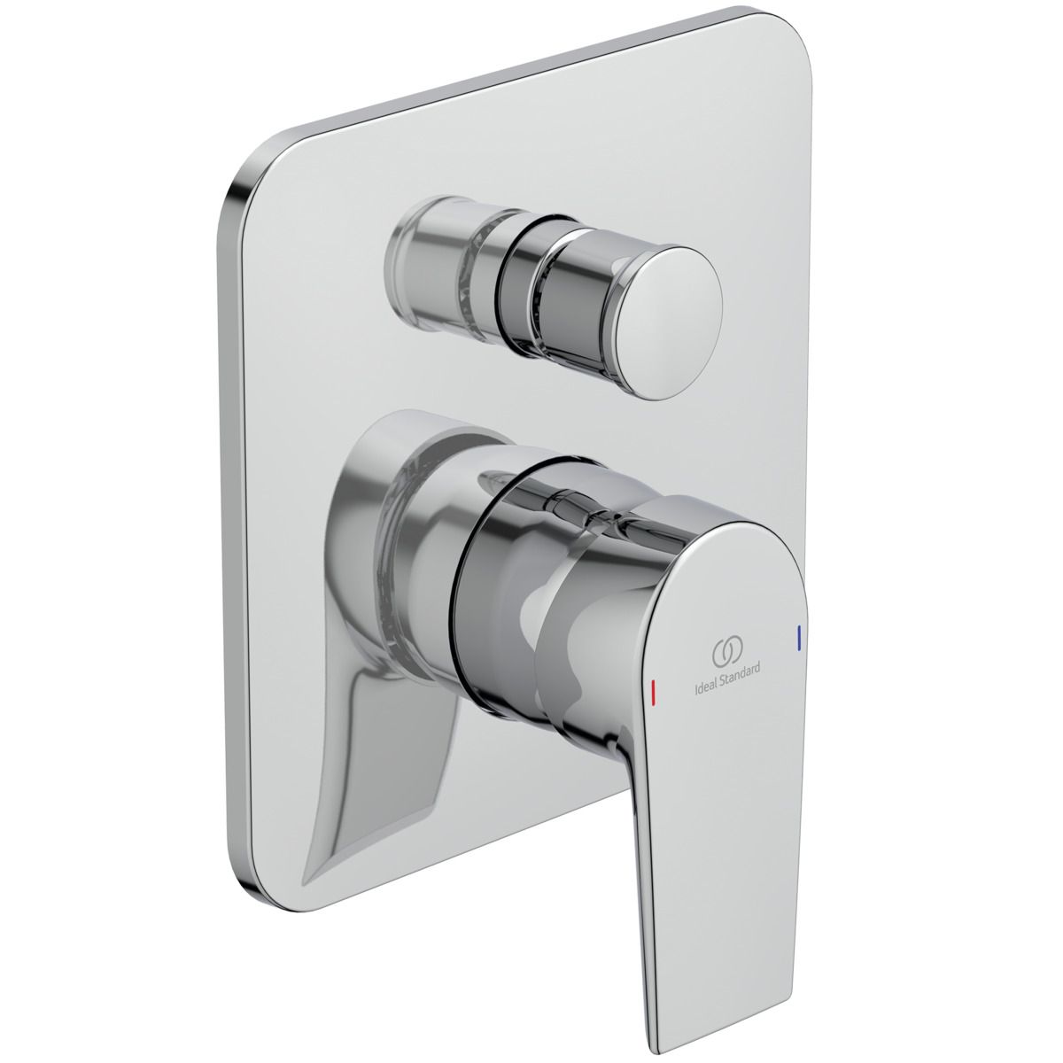 Ideal-Standard Fertigmontageset Tesi für UP-Wannen-Einhebelmischer, verchromt