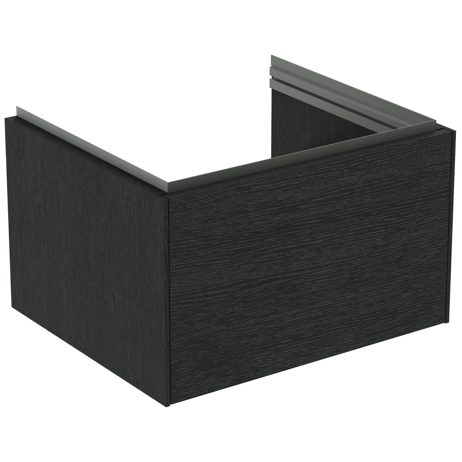 Ideal-Standard Waschtisch-Unterschrank Conca 1 Auszug, 60 x 50,5 x 37 cm, Eiche geflammt Furnier