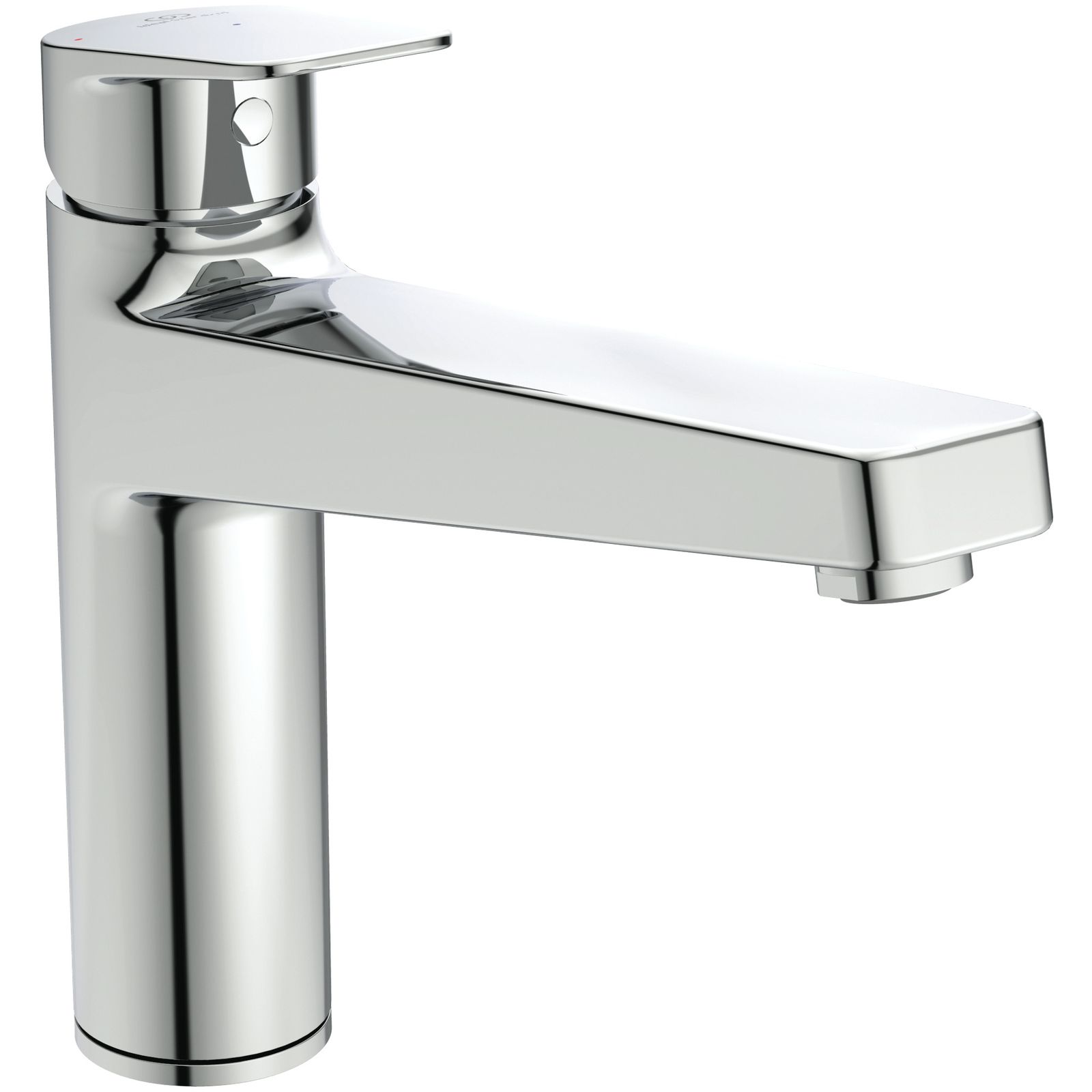 Ideal-Standard Spültisch-Einhebelmischer CeraPlan Ausladung 210mm, verchromt, hoch angesetzter Auslauf, BlueStart