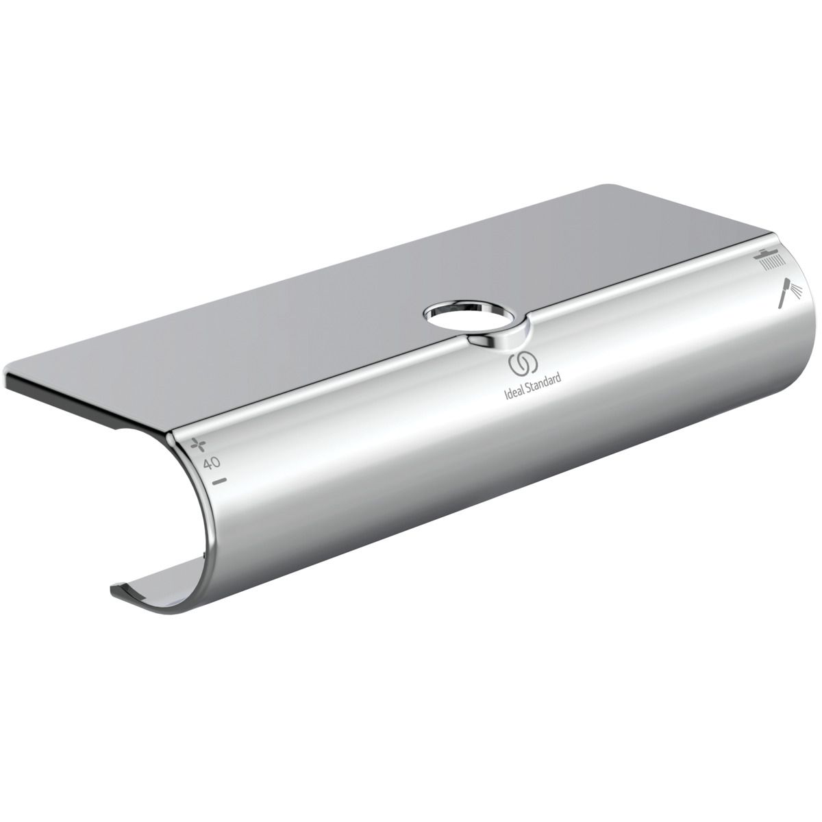 Ideal-Standard Wrap-Over Ablage Ceratherm T für Duschsysteme, chrom