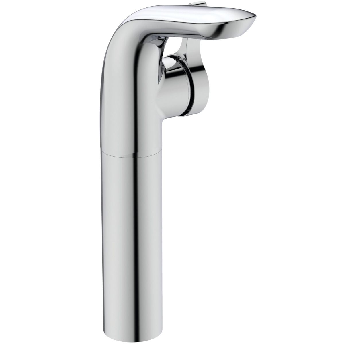 Ideal-Standard Waschtisch-Einhebelmischer Melange verlängerter Sockel, ohne Ablaufgarnitur, verchromt