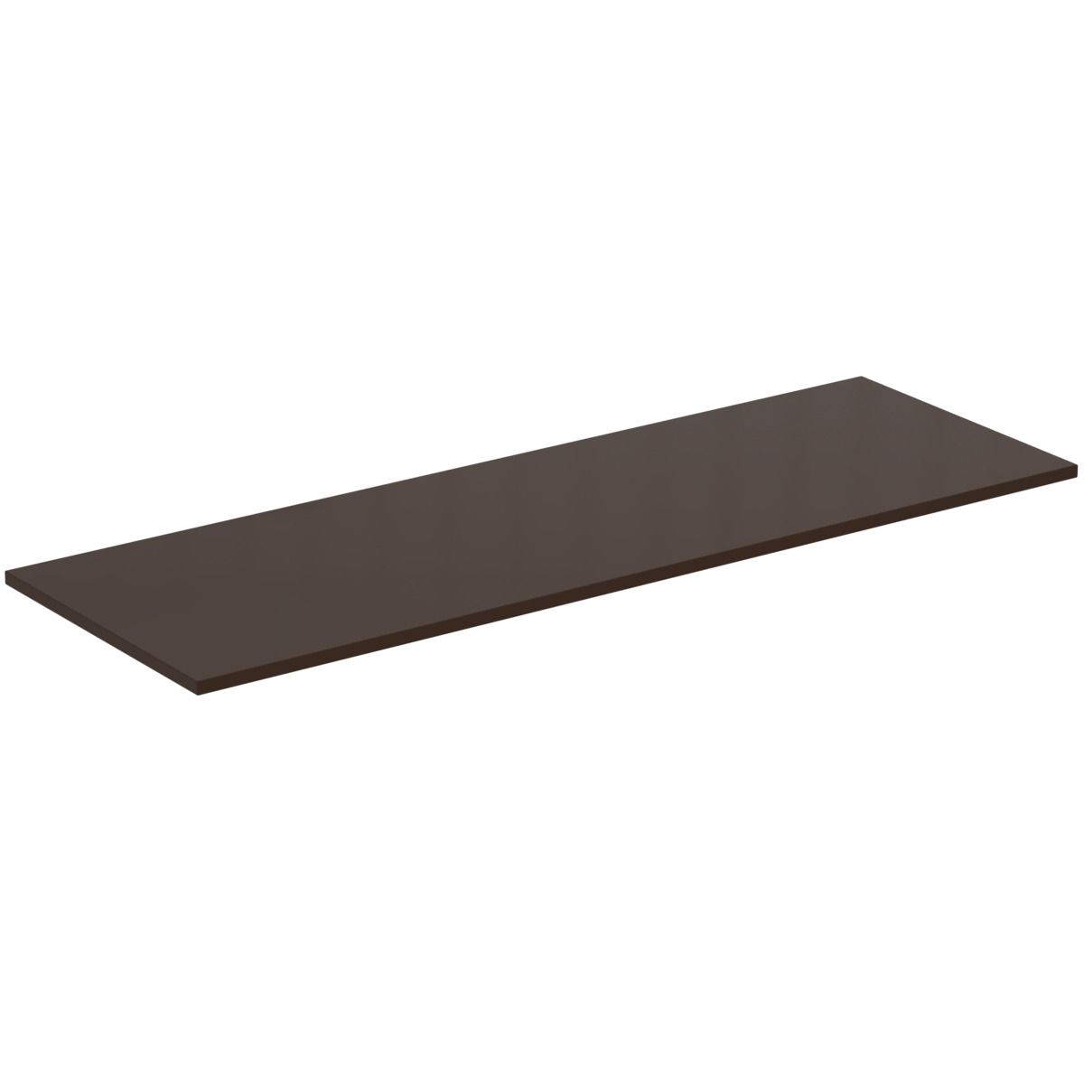 Ideal-Standard Konsolenplatte Connect Air 130,4 x 44,2 x 1,8 cm, braun matt/weiß matt